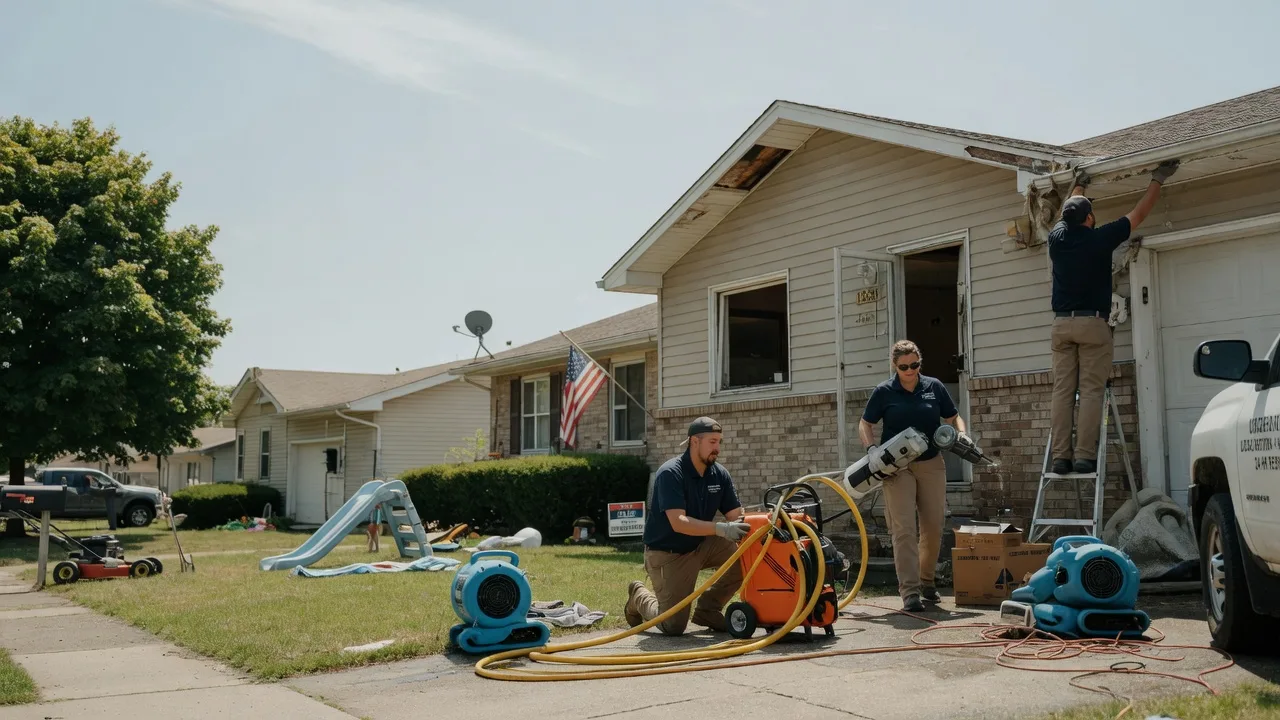 Water Damage Restoration in Columbus, PA near me